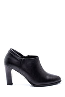 Women's Black Heeled Bootie | Derimod