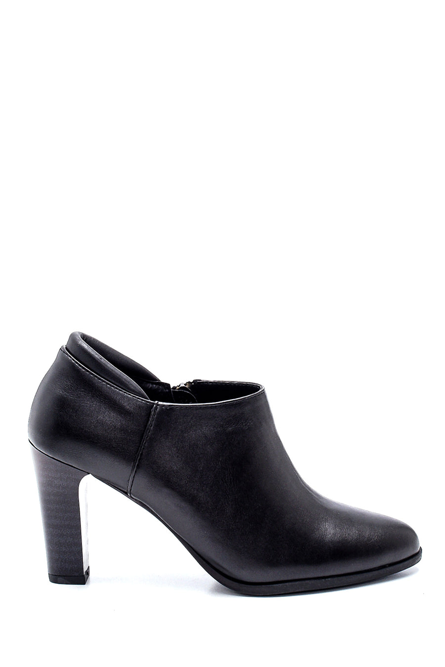 Kadın Siyah Topuklu Bootie 22WFE251018 | Derimod