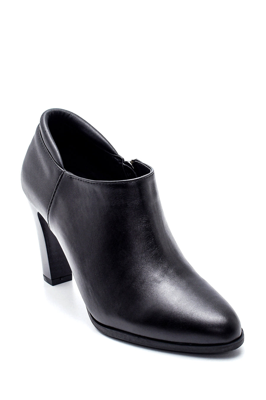 Kadın Siyah Topuklu Bootie