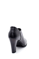 Women's Black Heeled Bootie | Derimod