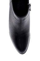 Women's Black Heeled Bootie | Derimod