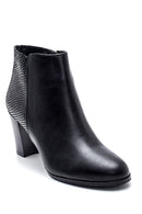 Women's Black Heeled Classic Boots | Derimod