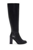 Women's Black High Heeled Boots | Derimod