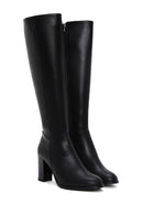 Women's Black High Heeled Boots | Derimod