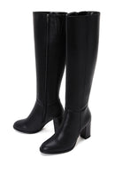 Women's Black High Heeled Boots | Derimod