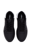 Women's Black Thick Soled Sneaker | Derimod