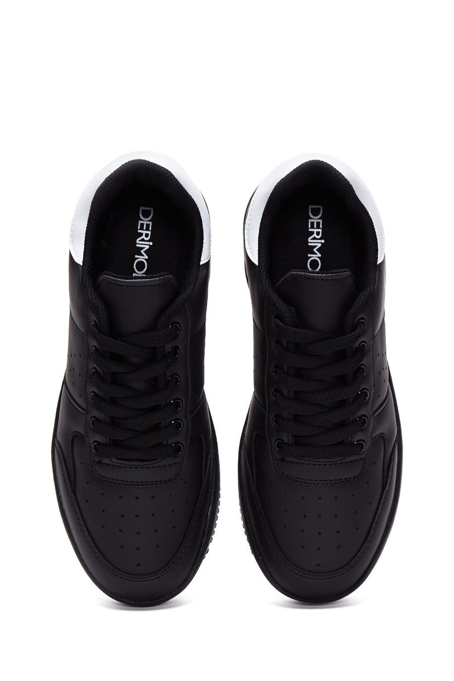 Women's Black Thick Soled Sneaker