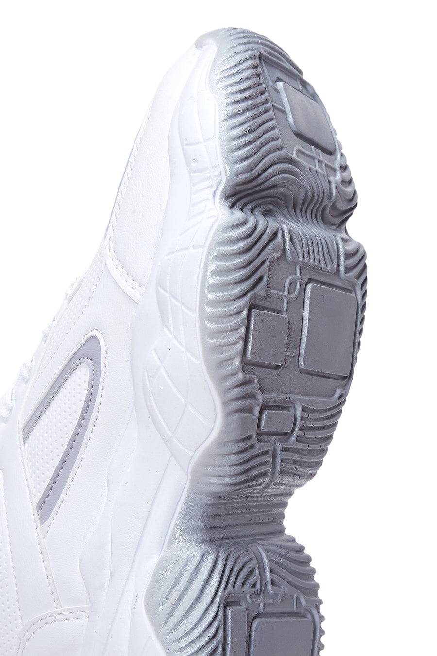 Kadın Beyaz Kalın Tabanlı Sneaker