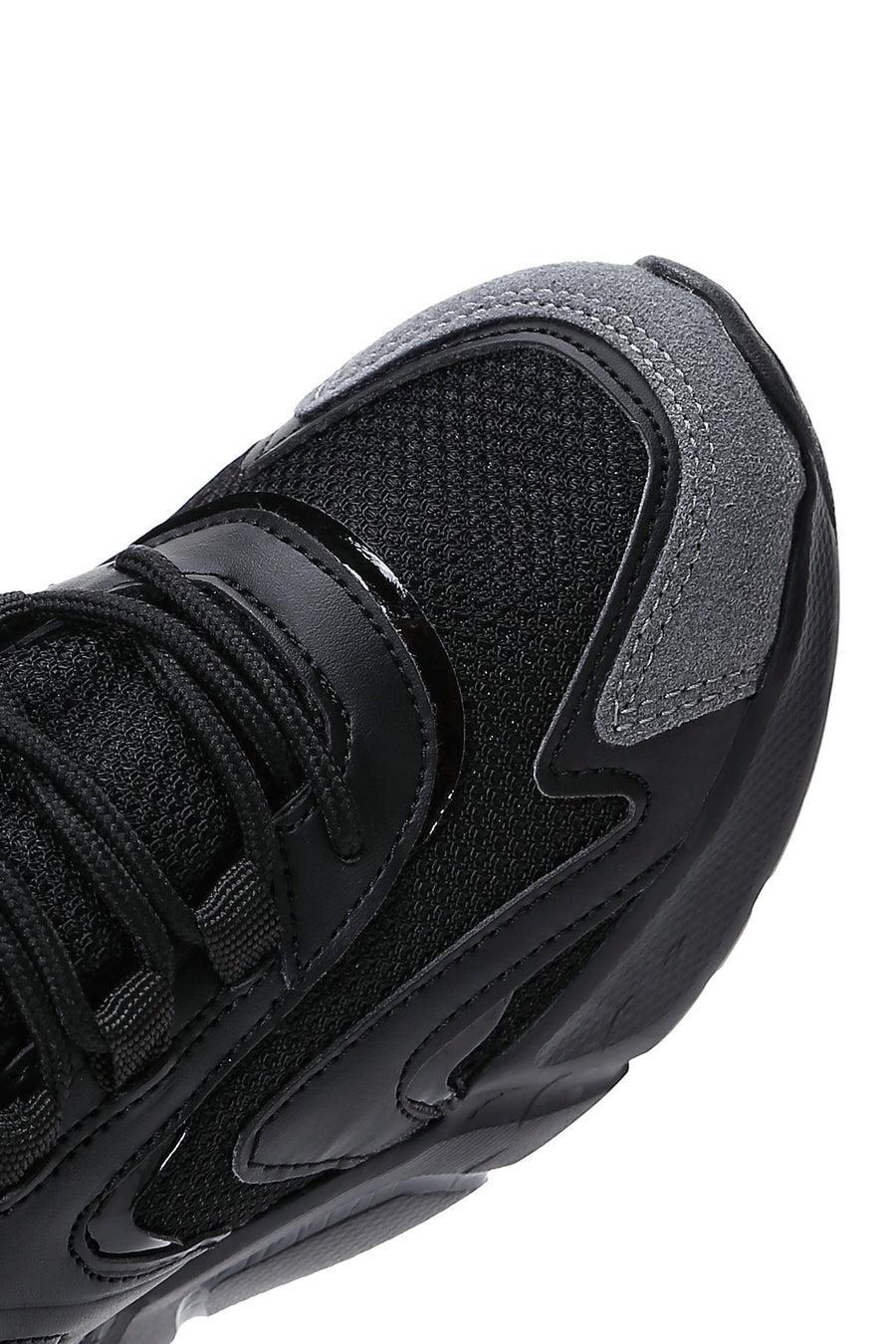 Kadın Siyah Kalın Tabanlı Sneaker