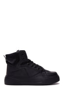 Women's Black High Top Sneaker | Derimod