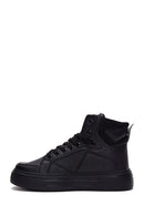 Women's Black High Top Sneaker | Derimod