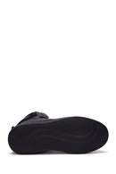 Women's Black High Top Sneaker | Derimod