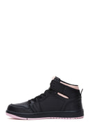 Women's Black High Top Sneaker | Derimod
