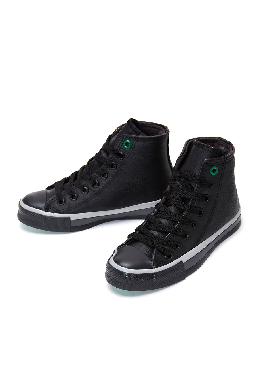 Women's Black High Top Sneaker