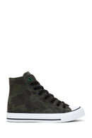 Women's Green High Top Sneaker | Derimod
