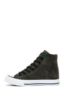 Women's Green High Top Sneaker | Derimod