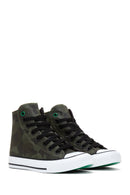 Women's Green High Top Sneaker | Derimod