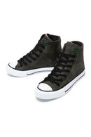 Women's Green High Top Sneaker | Derimod
