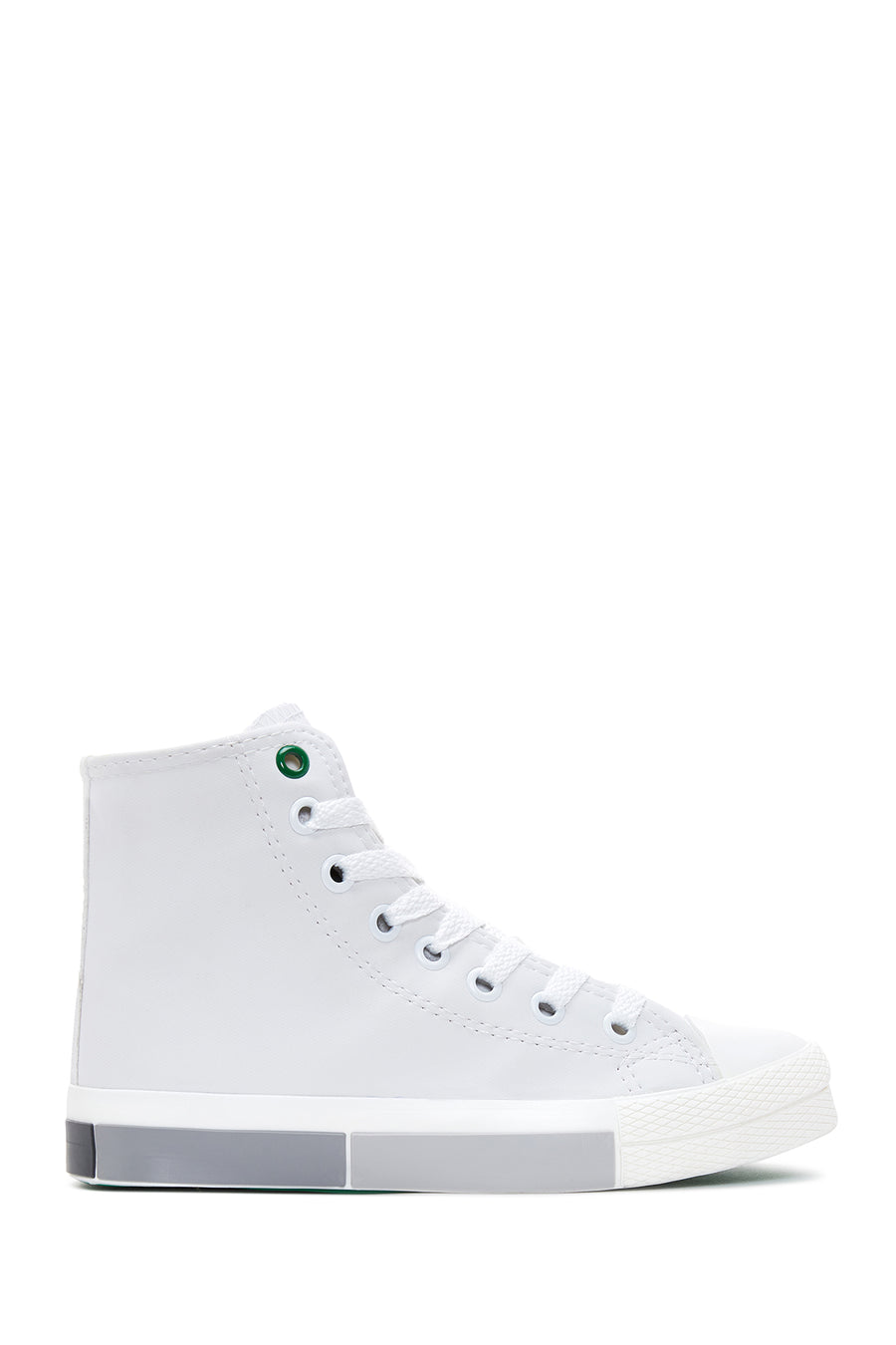 Women's White High Top Sneaker 22WFE2632MT | Derimod