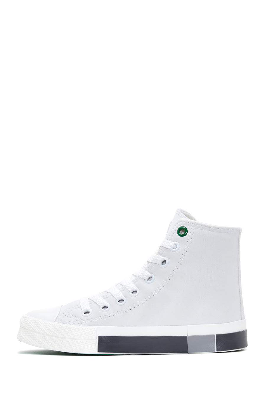 Women's White High Top Sneaker
