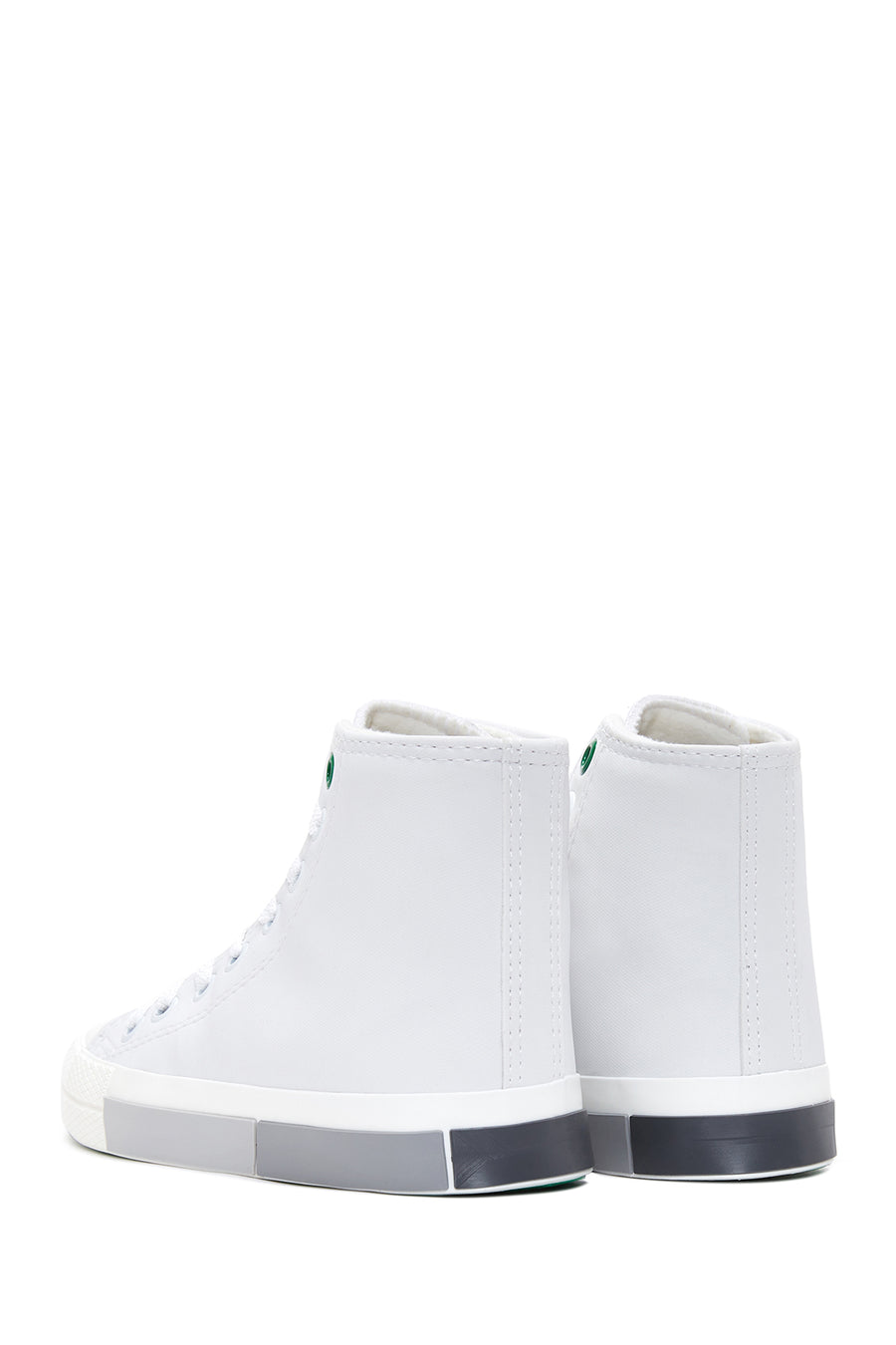 Women's White High Top Sneaker
