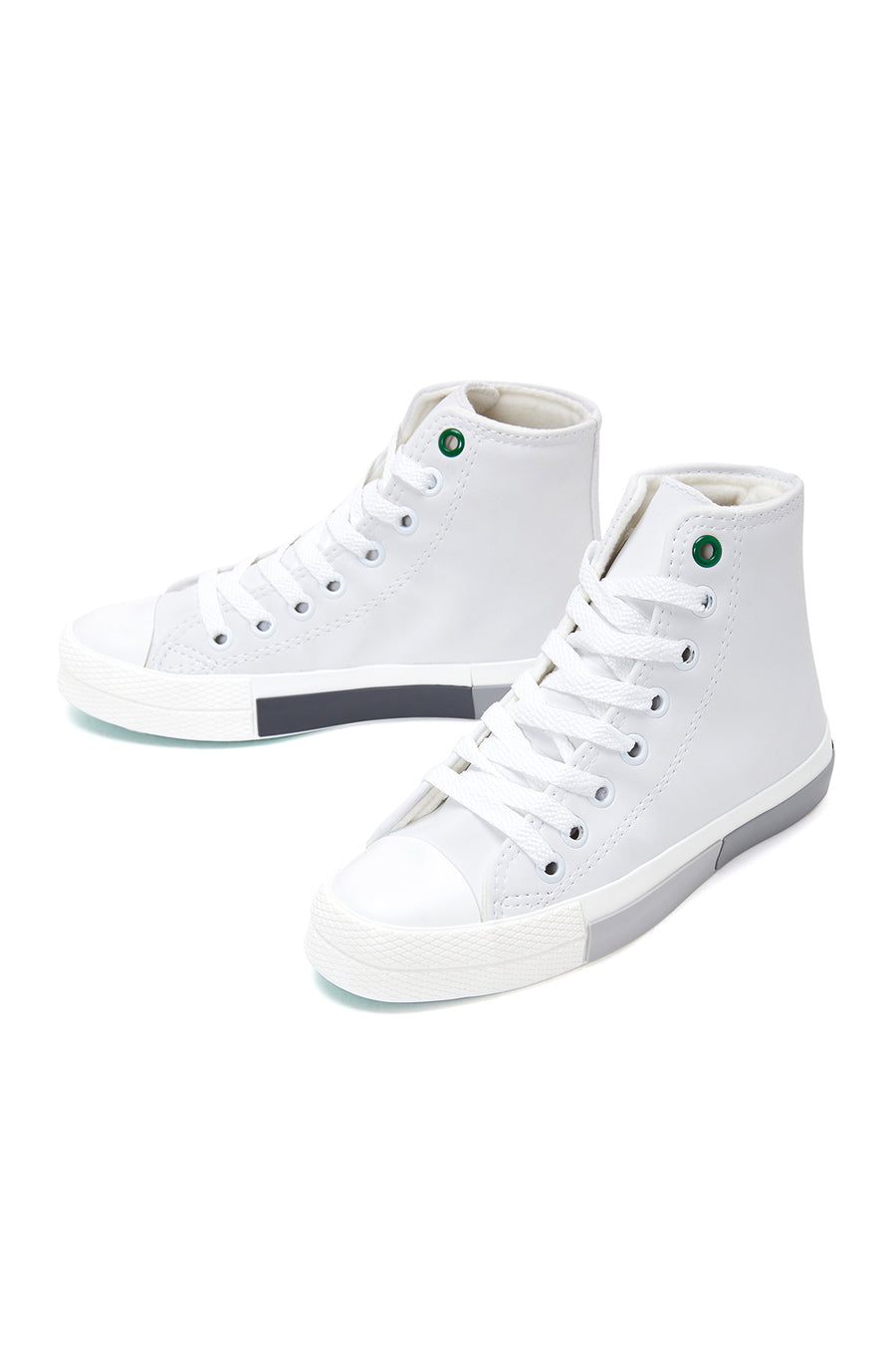 Women's White High Top Sneaker
