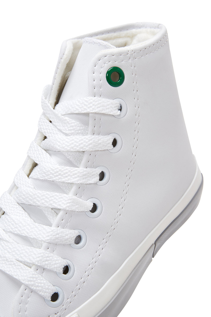 Women's White High Top Sneaker