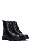 Women's Black Zippered Boots | Derimod