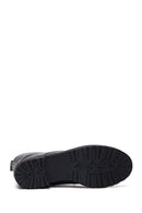 Women's Black Zippered Boots | Derimod