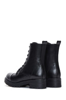 Women's Black Zippered Boots | Derimod