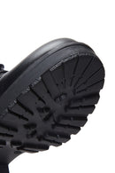 Women's Black Zippered Boots | Derimod