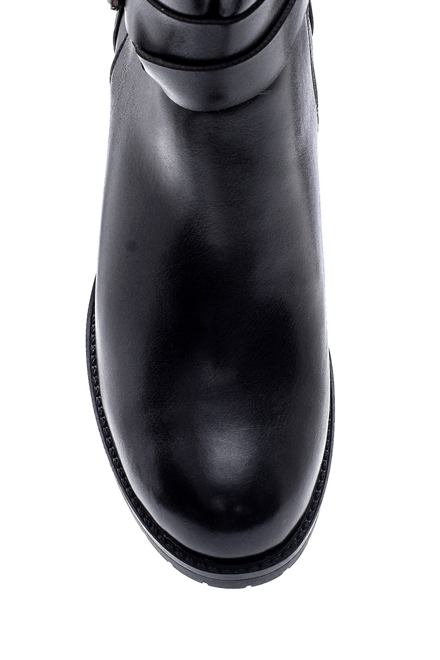 Women's Buckle Heeled Boots