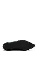 Women's Black Buckle Classic Ballet Ballet | Derimod