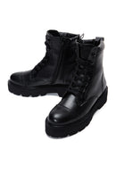 Women's Black Zippered Boots | Derimod