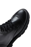 Women's Black Zippered Boots | Derimod