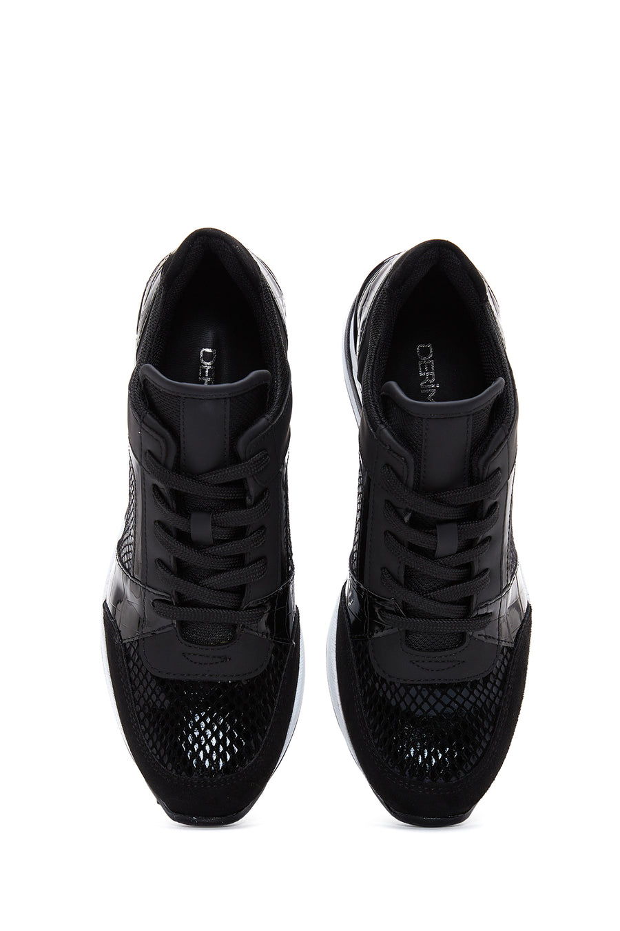 Kadın Siyah Dolgu Topuklu Sneaker
