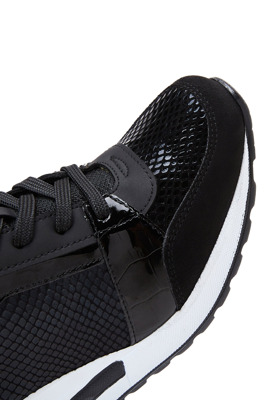 Kadın Siyah Dolgu Topuklu Sneaker