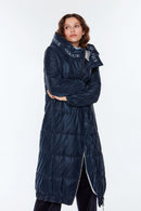 Iceland Kadın Lacivert Softwear Pardesü | Derimod