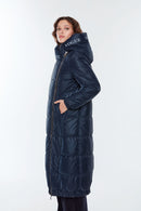 Iceland Kadın Lacivert Softwear Pardesü | Derimod