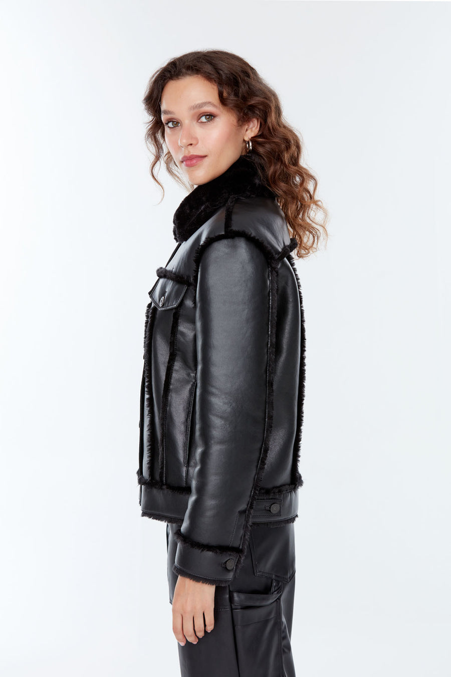 Mirage Women's Leather Coat