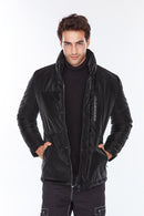 Berlin Men's Black Softwear Coat | Derimod