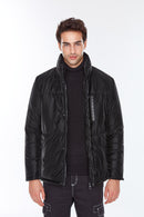 Berlin Men's Black Softwear Coat | Derimod