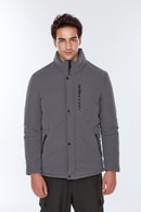 Berlin Men's Gray Softwear Coat | Derimod