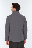 Berlin Men's Gray Softwear Coat | Derimod