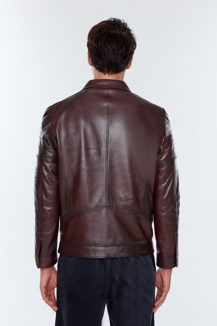 Tom Men's Leather Coat
