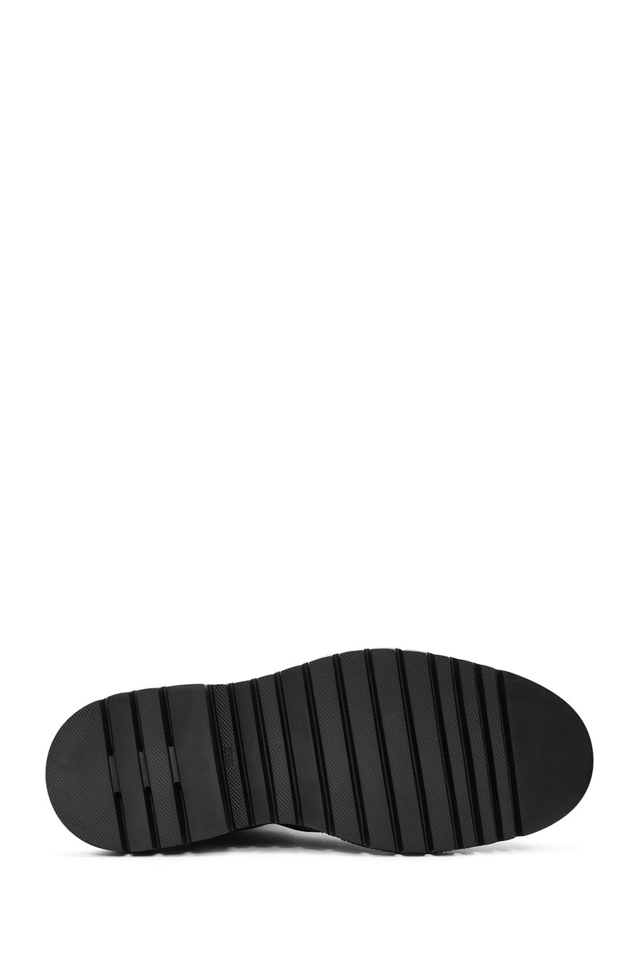 Men's Black Lace-Up Leather Combat Boots