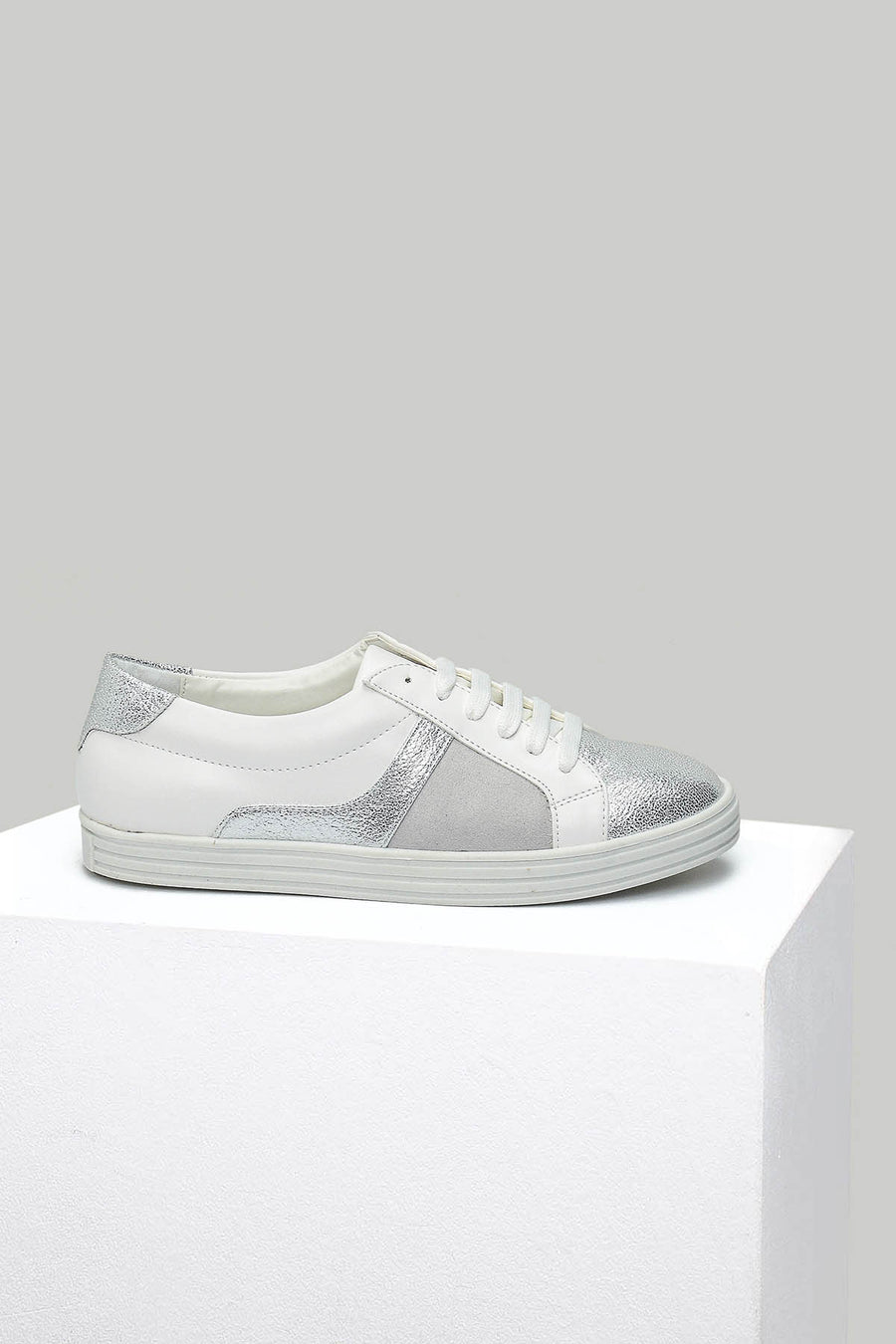 Silver Women's Sneaker