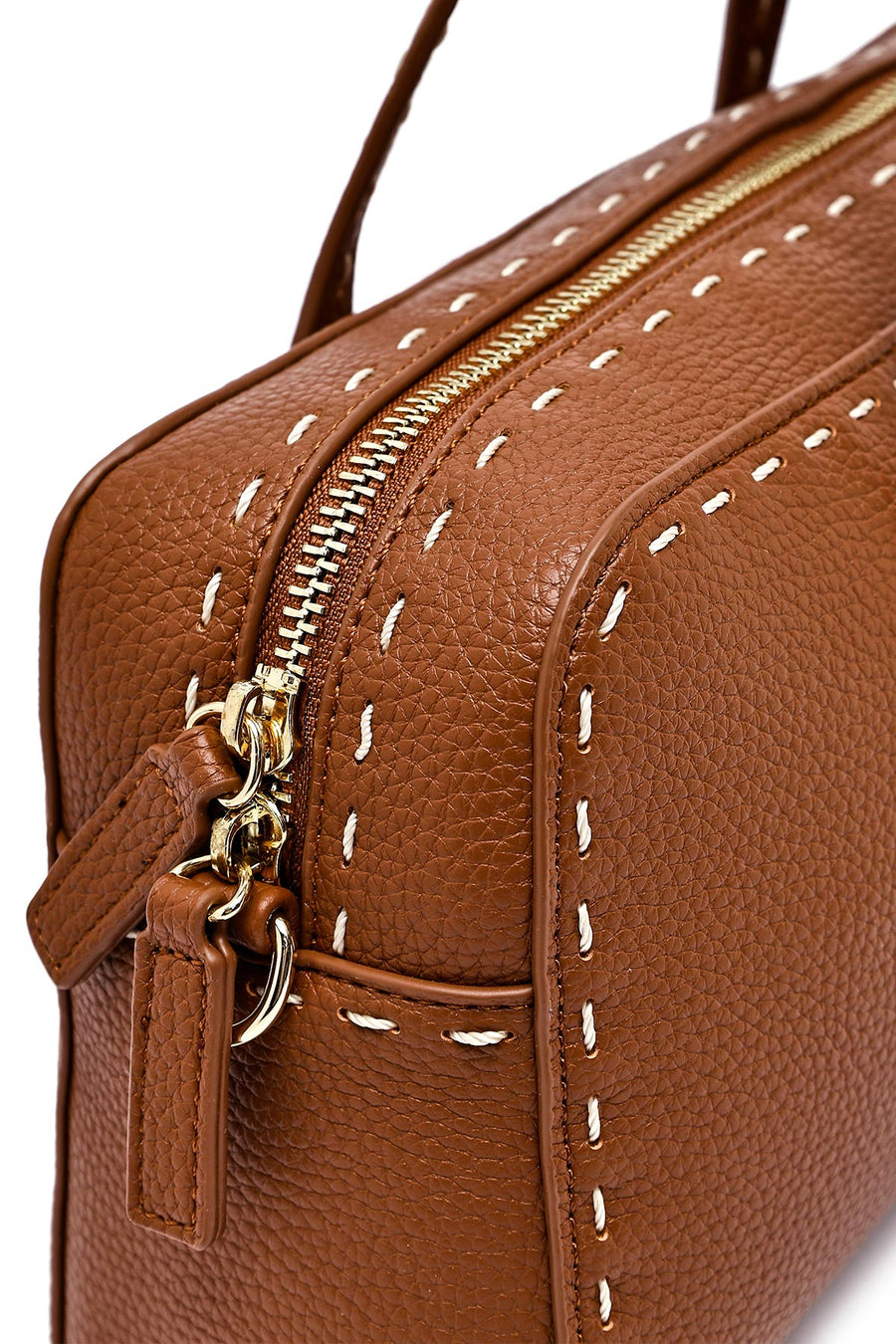 Women's Brown Long Strap Shoulder Bag