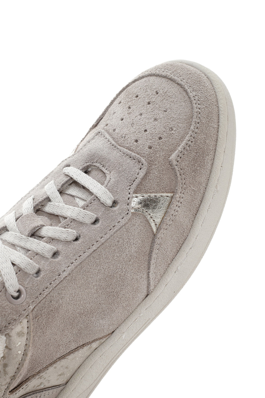 Kadın Bej Süet Deri Sneaker
