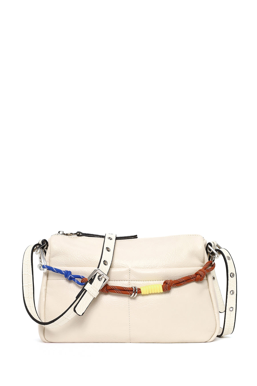 Woman Cream Charm Crossbody Bag 26SBD250218 | Derimod